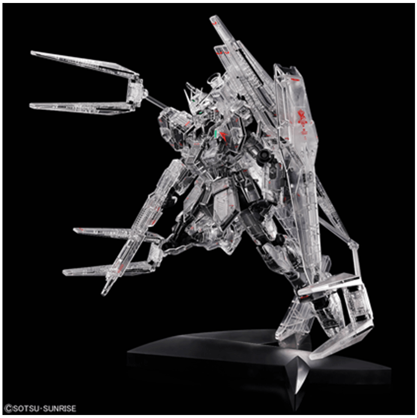 MG 1/100 ν高达 Ver.Ka [机械透明版] 彩色透明版 展示图2