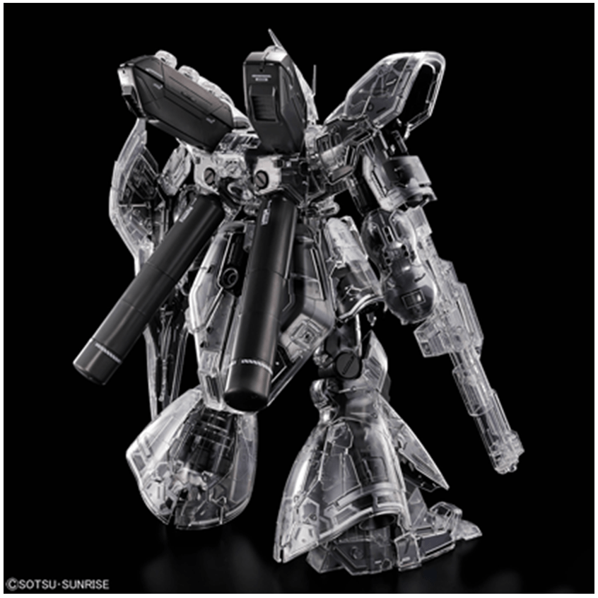 MG 1/100 沙扎比 Ver.Ka [机械透明版] 彩色透明版 展示图1