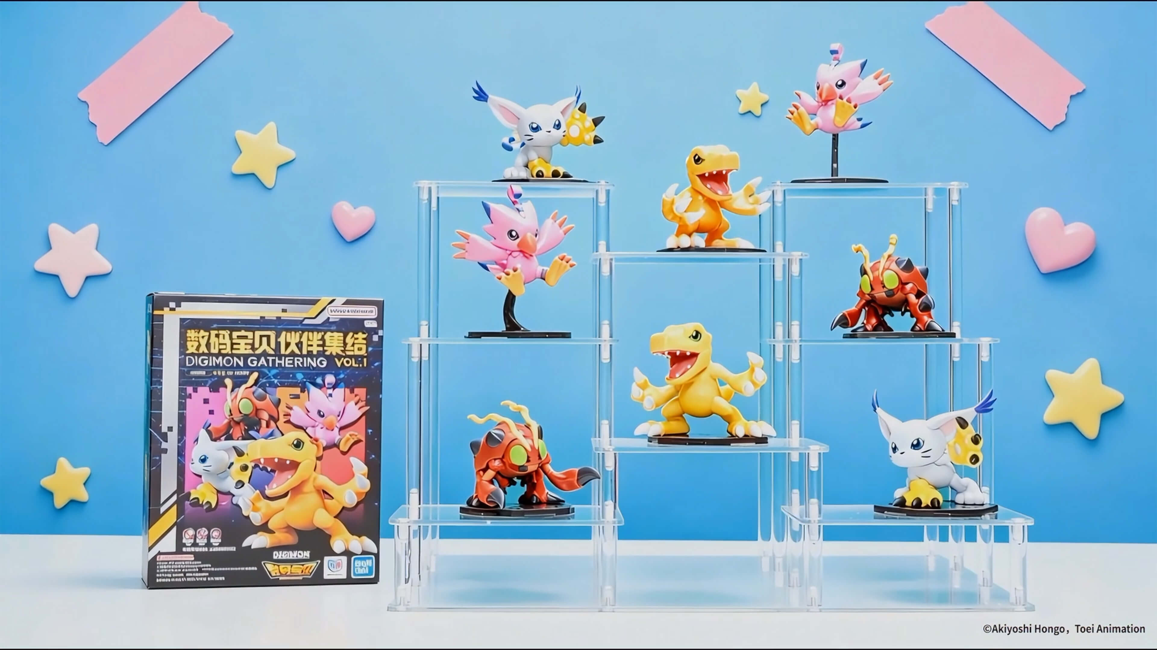 数码宝贝伙伴集结产品展示