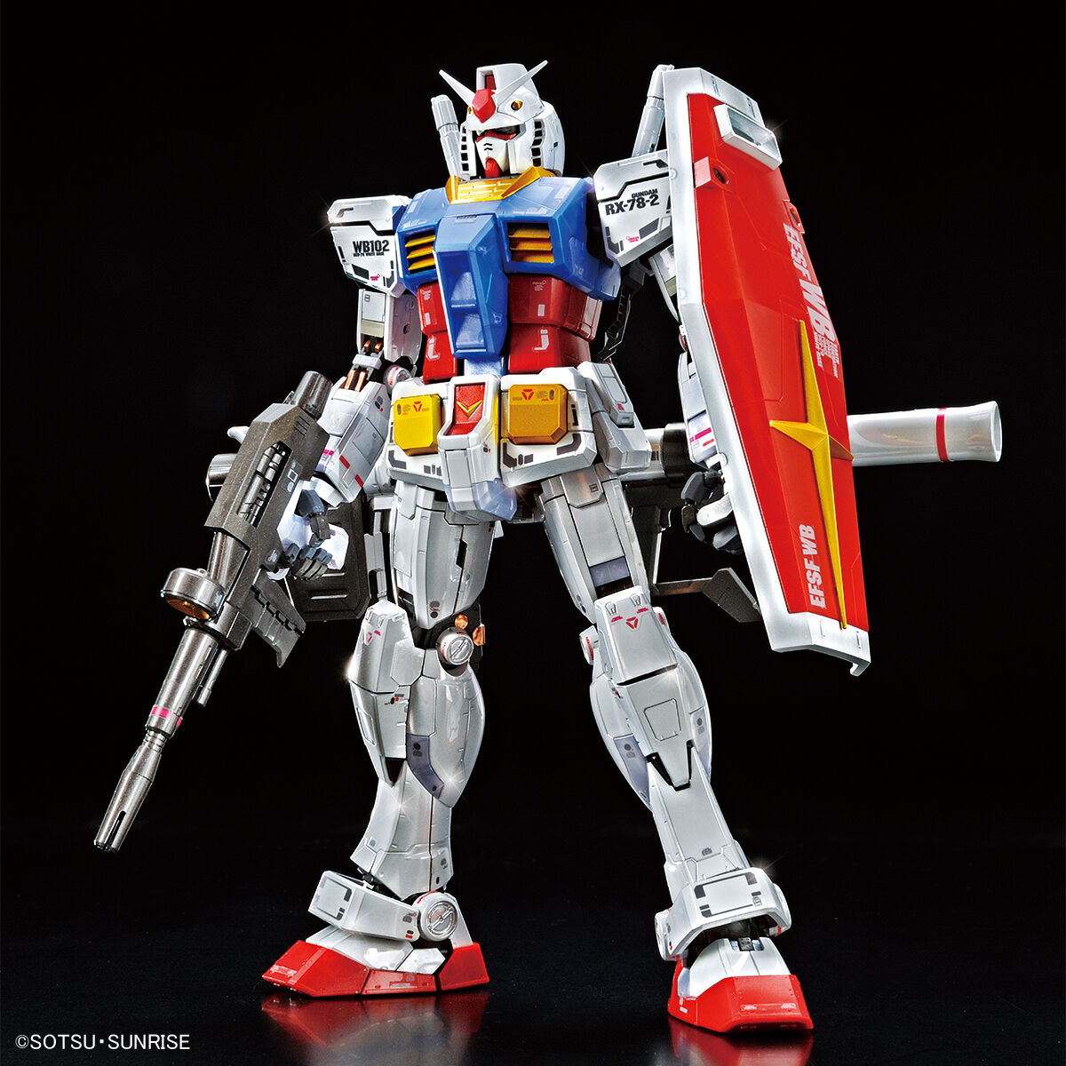 MG 1/100 高达基地限定 RX-78-2 高达 Ver3.0（钛合金涂装版）