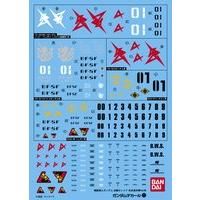 高达水贴 No.71 HGUC 1/144 机动战士高达 逆袭的夏亚 地球联邦军MS用