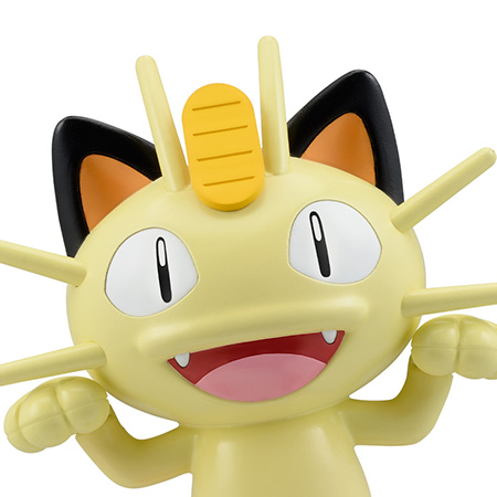 宝可梦拼装模型收藏 快快拼！！28 喵喵 