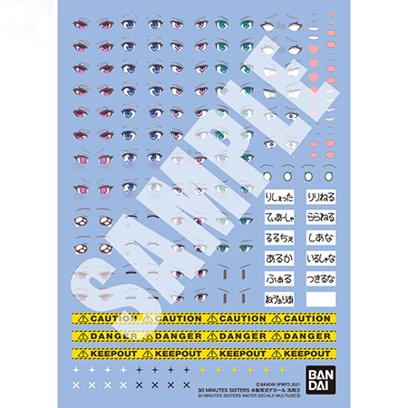 30 MINUTES SISTERS 水贴 通用③