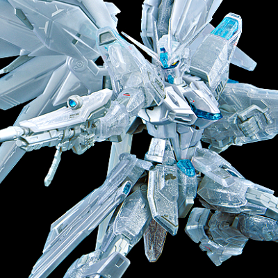 MG 1/100 高达基地限定 自由高达 Ver.2.0（金属透明白配色）